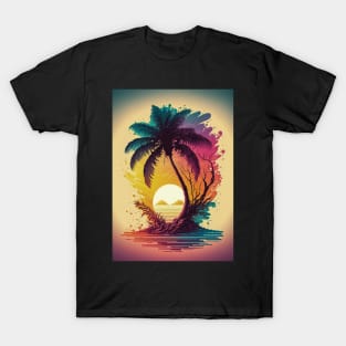 Sunset Palm T-Shirt